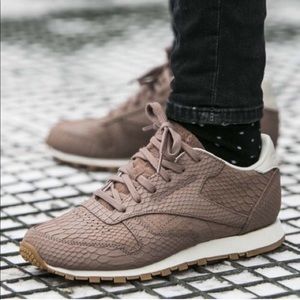 Reebok Classic Exotic Sneakers in Taupe